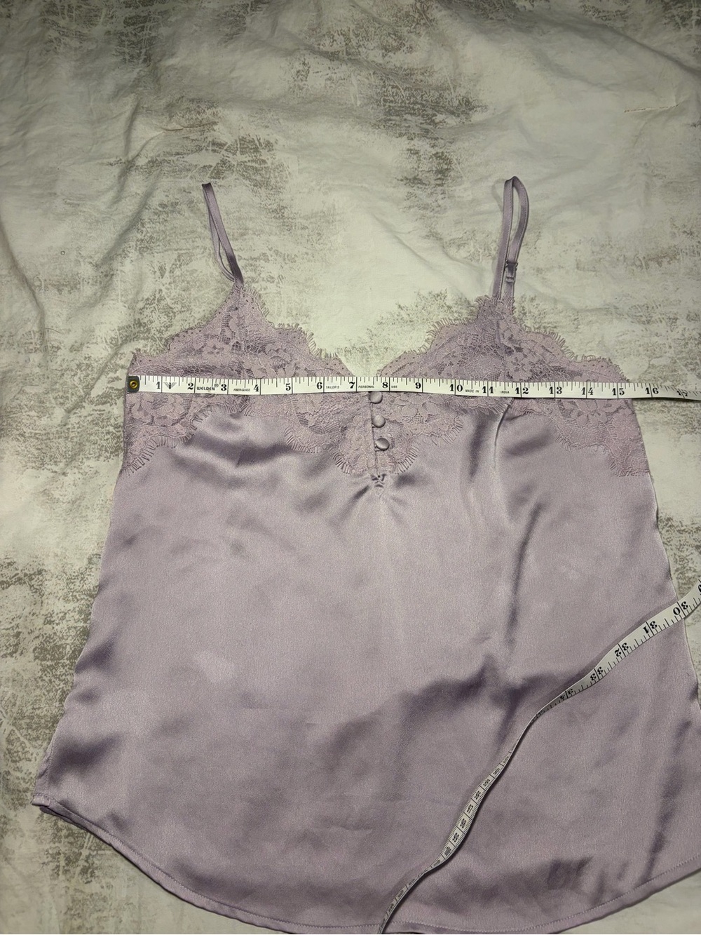 Abercrombie & Fitch Lavender Lace-Trim Cami - Picture 8 of 9